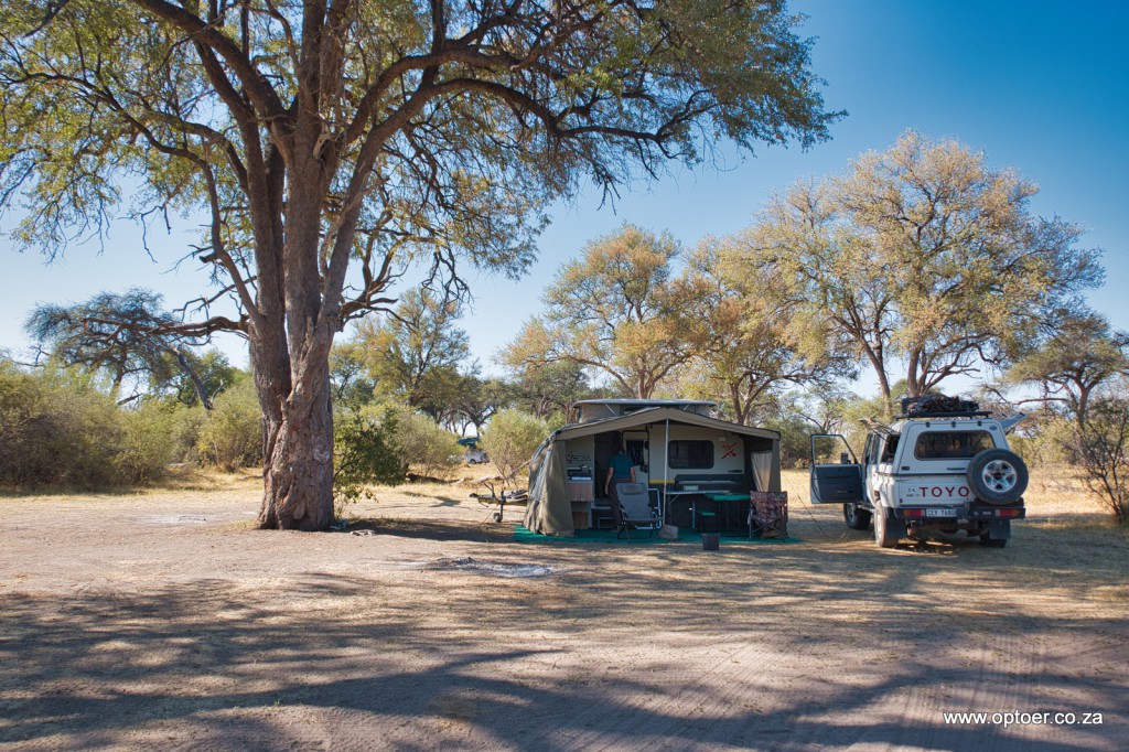 Campsite at Magotho