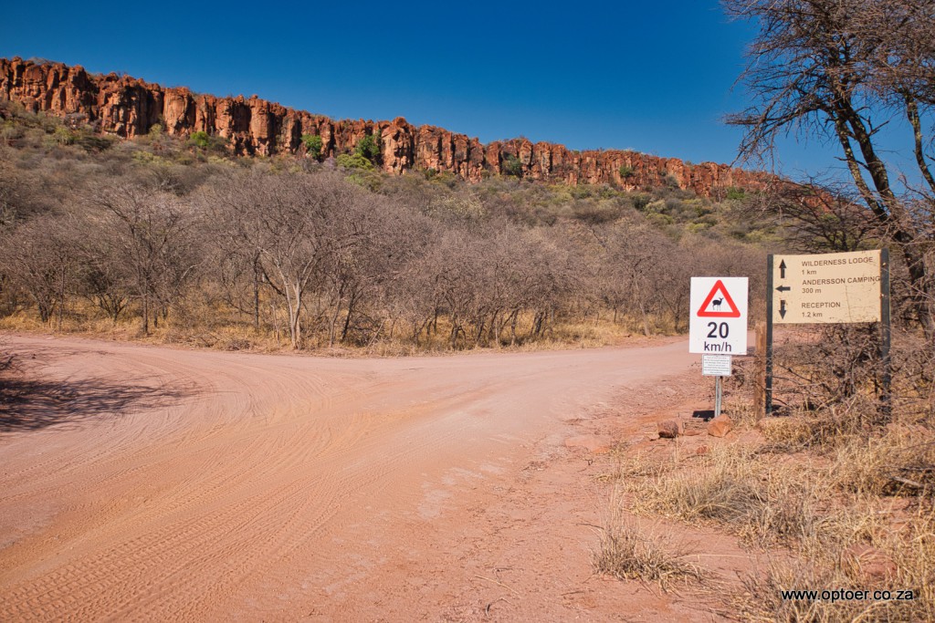 Andersson Camp to the left